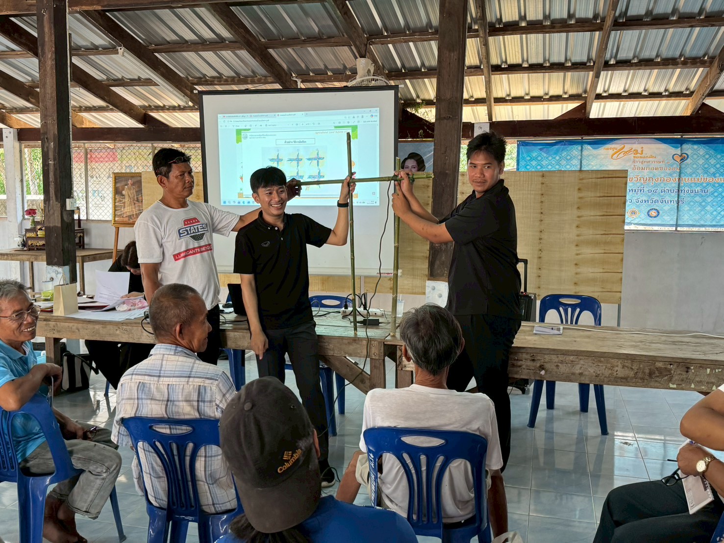 title - ส.ป.ก.จันทบุรี ฝึกอบรมโครงการฝายชะลอน้ำแบบชั่วคราวสำหรับการเพิ่มประสิทธิภาพของแหล่งน้ำในเขตปฏิรูปที่ดิน กิจกรรมฝายชะลอน้ำแบบชั่วคราวสำหรับการเพิ่มประสิทธิภาพของแหล่งน้ำในเขตปฏิรูปที่ดิน ปีงบประมาณ พ.ศ. 2569 